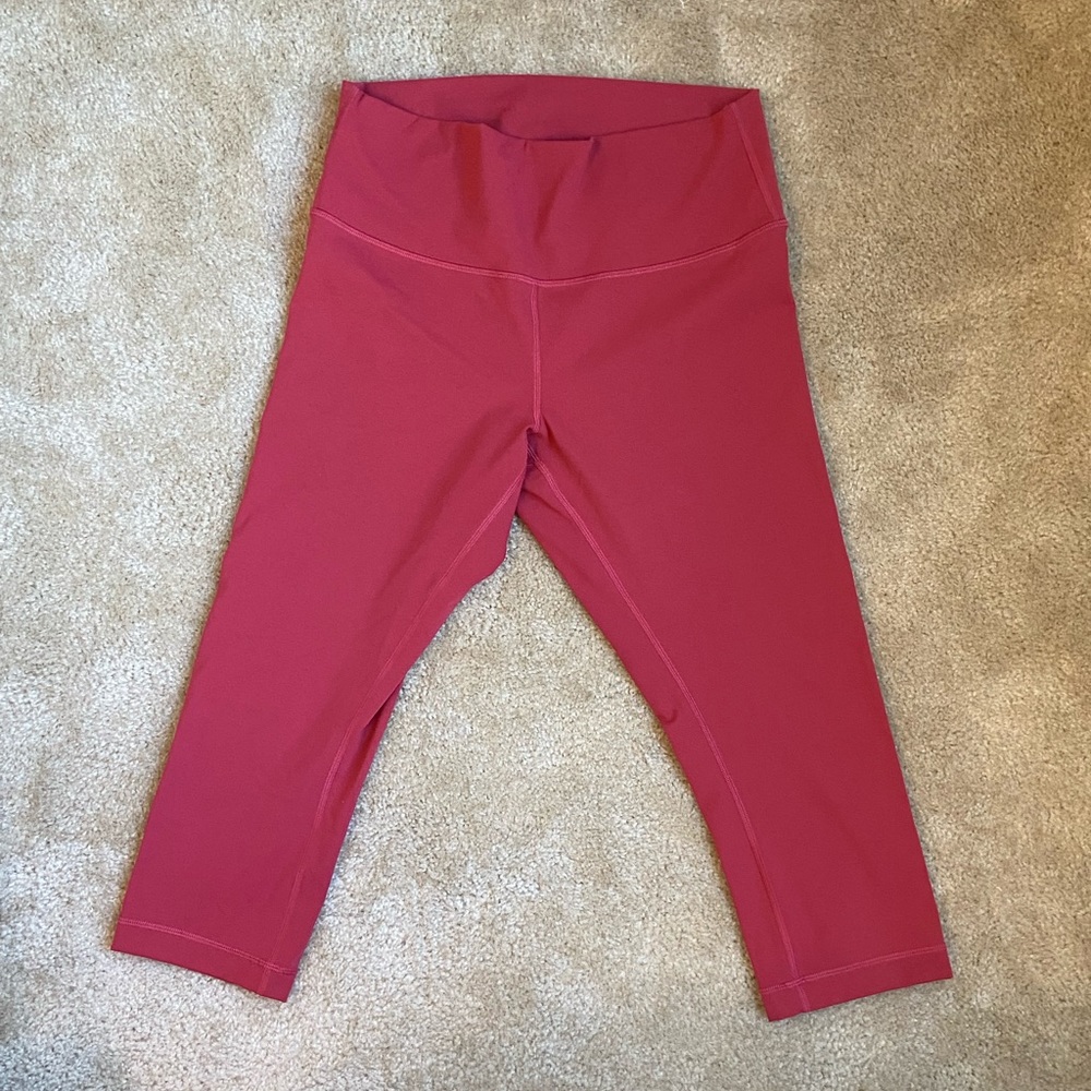 Lululemon Wunder Crop Leggings